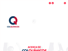 Tablet Screenshot of colquimicos.com